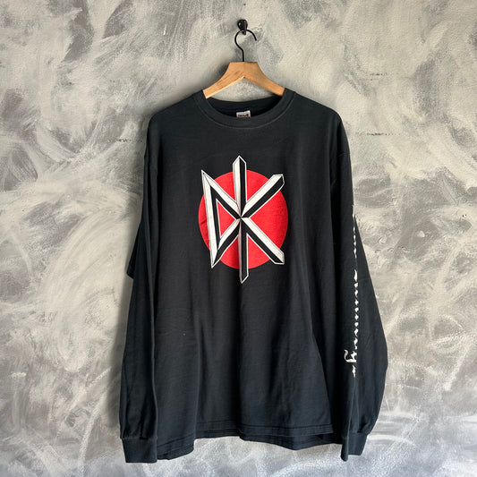 Camisa Vintage De Punk Dead Kennedys De Hombre Manga Larga De Banda