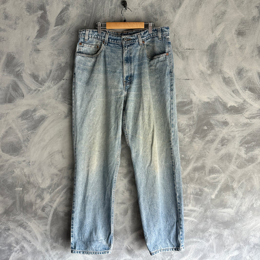 Pantalon Vintage Levis 550 De Hombre Talla 36x30 Relaxed Fit Baggy 90s