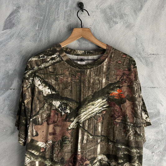 Camisa Vintage Mossy Oak De Hombre Camo