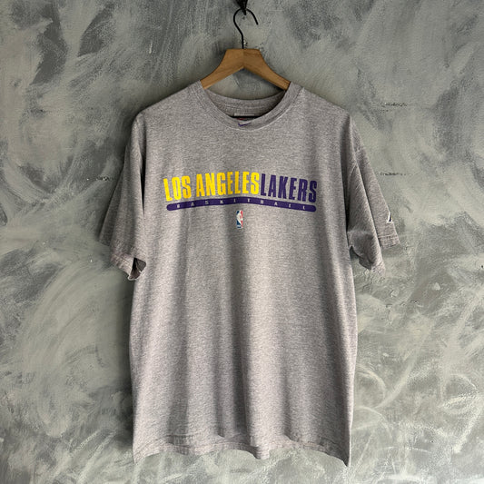 Camisa Vintage Nike De Los Angeles Lakers De Hombre Center Swosh