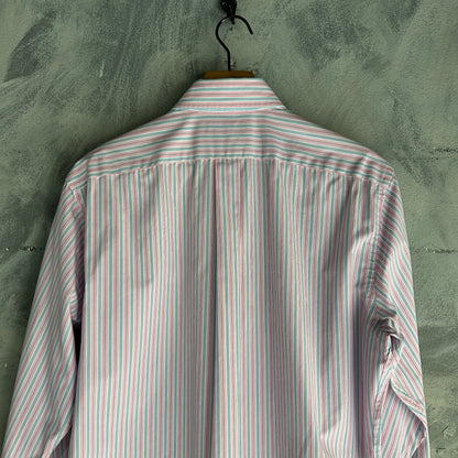 Camisa De Botones Polo Ralph Lauren De Hombre 15.5-32-33 De Lineas
