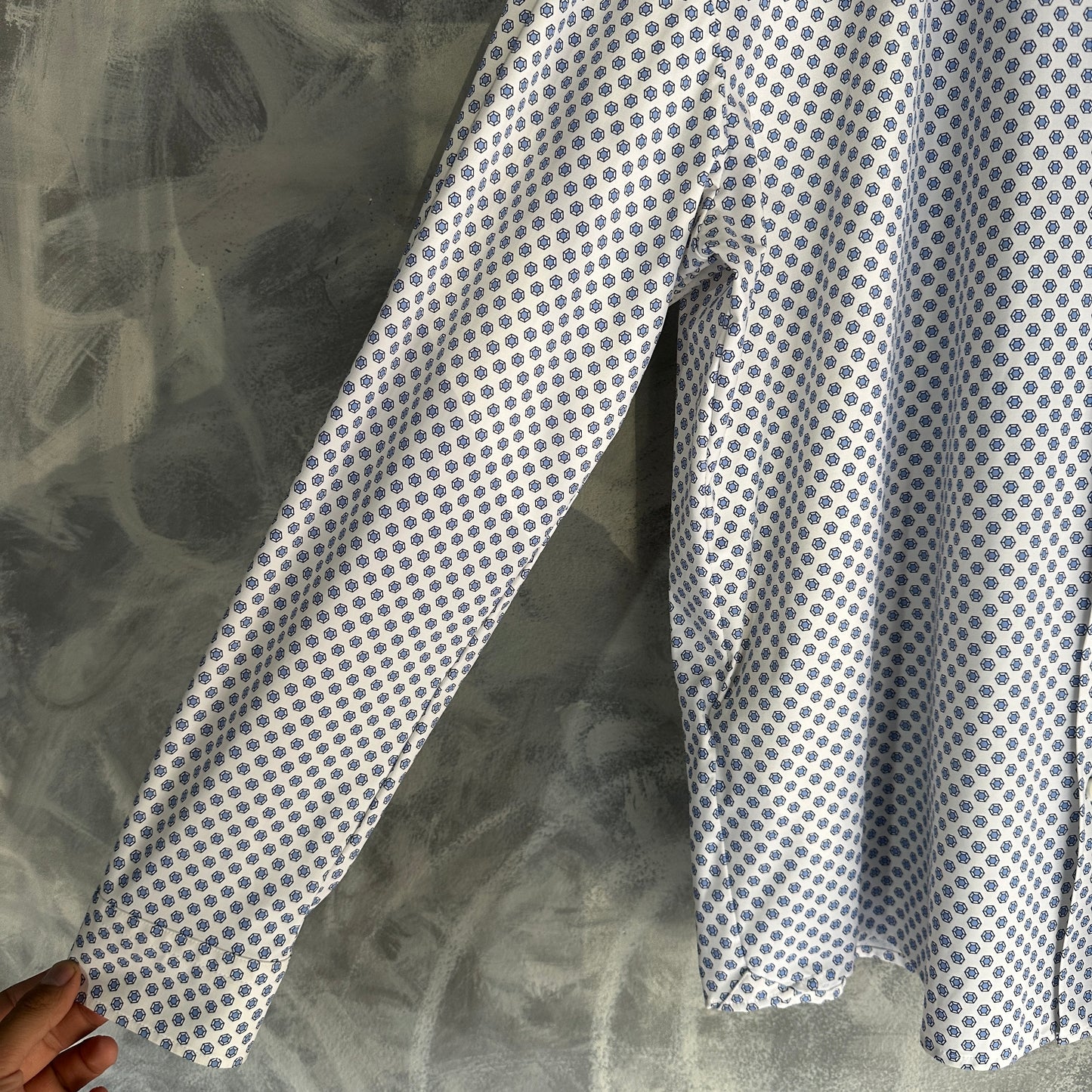 Camisa De Botones Hugo Boss De Hombre Estirable Perfomance