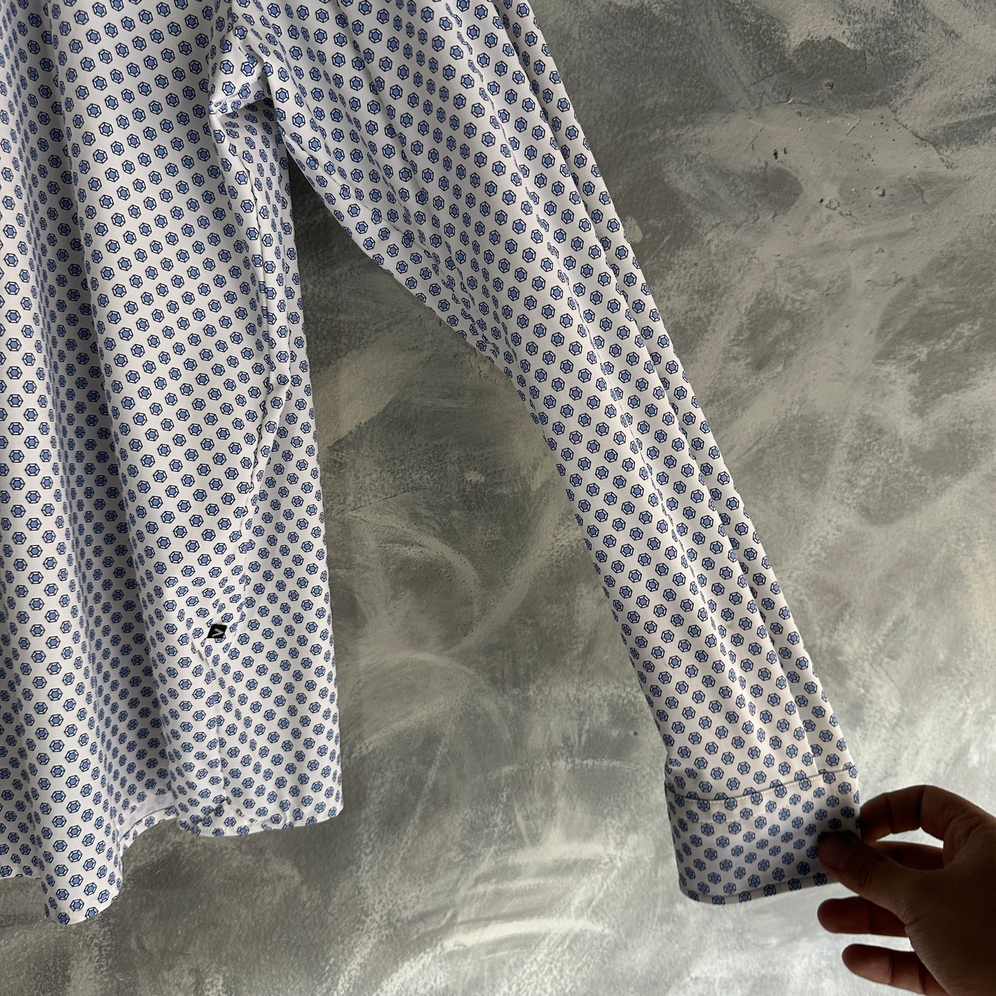 Camisa De Botones Hugo Boss De Hombre Estirable Perfomance