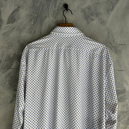 Camisa De Botones Hugo Boss De Hombre Estirable Perfomance