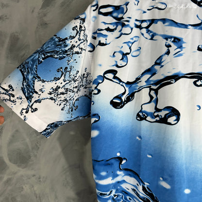 Camisa De Botones Ecko Unltd De Hombre De Agua Summer 2000