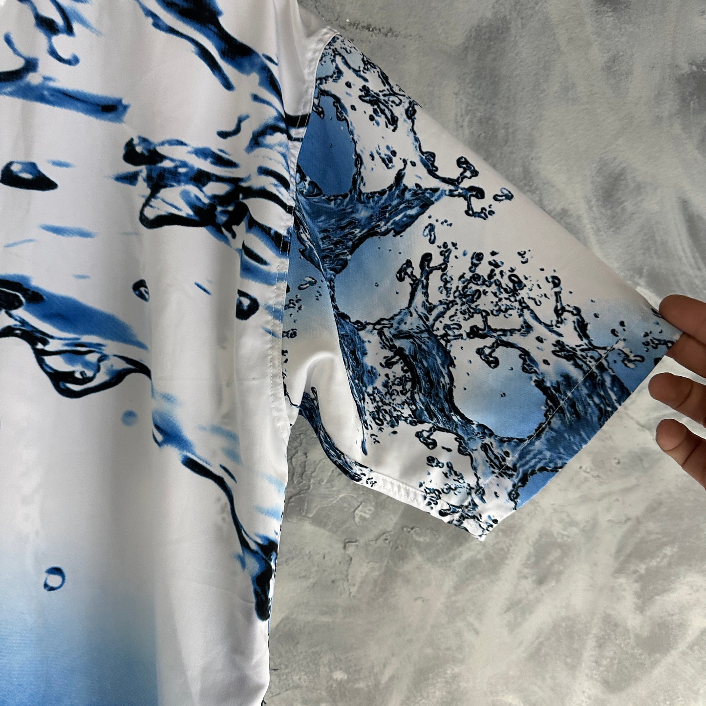 Camisa De Botones Ecko Unltd De Hombre De Agua Summer 2000
