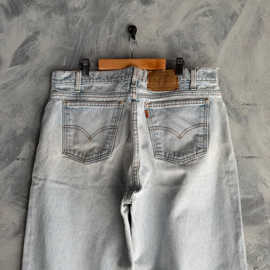 Pantalon Vintage Levis 550 De Hombre Talla 36x32 Queda 34 Orange Tab