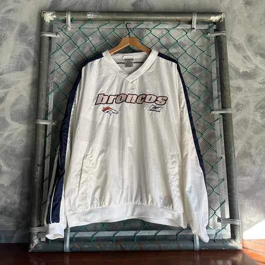 Chamarra Vintage Reebok De Broncos De Denver De Hombre
