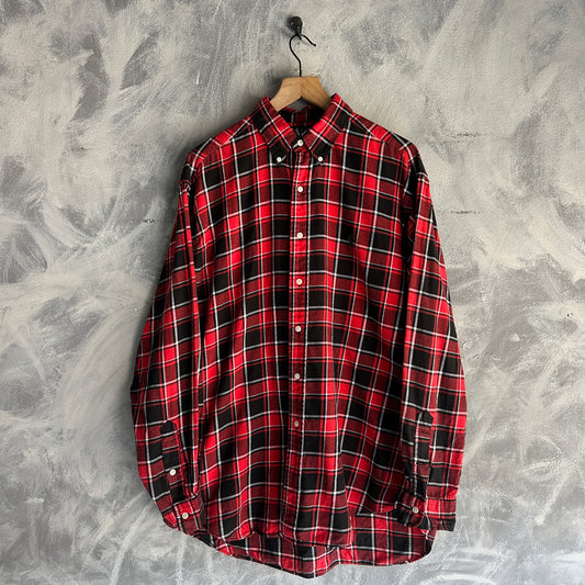 Camisa De Botones Polo Ralph Lauren De Hombre De Cuadros Tartan Blaire Franela