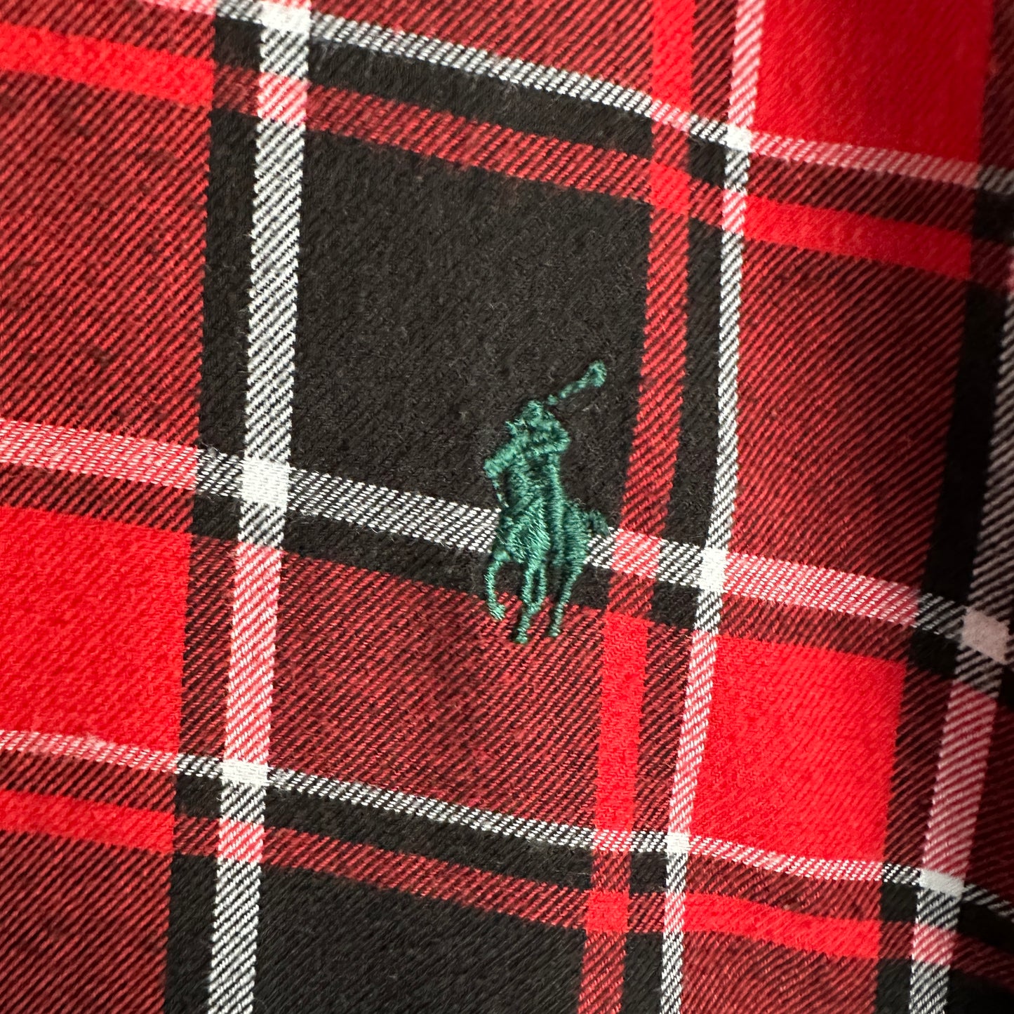 Camisa De Botones Polo Ralph Lauren De Hombre De Cuadros Tartan Blaire Franela