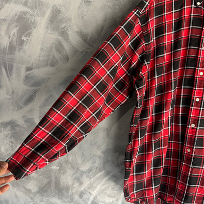 Camisa De Botones Polo Ralph Lauren De Hombre De Cuadros Tartan Blaire Franela