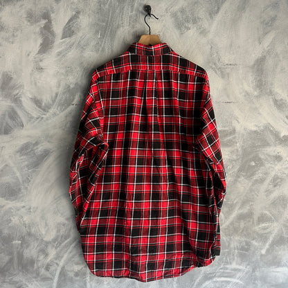 Camisa De Botones Polo Ralph Lauren De Hombre De Cuadros Tartan Blaire Franela