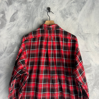 Camisa De Botones Polo Ralph Lauren De Hombre De Cuadros Tartan Blaire Franela