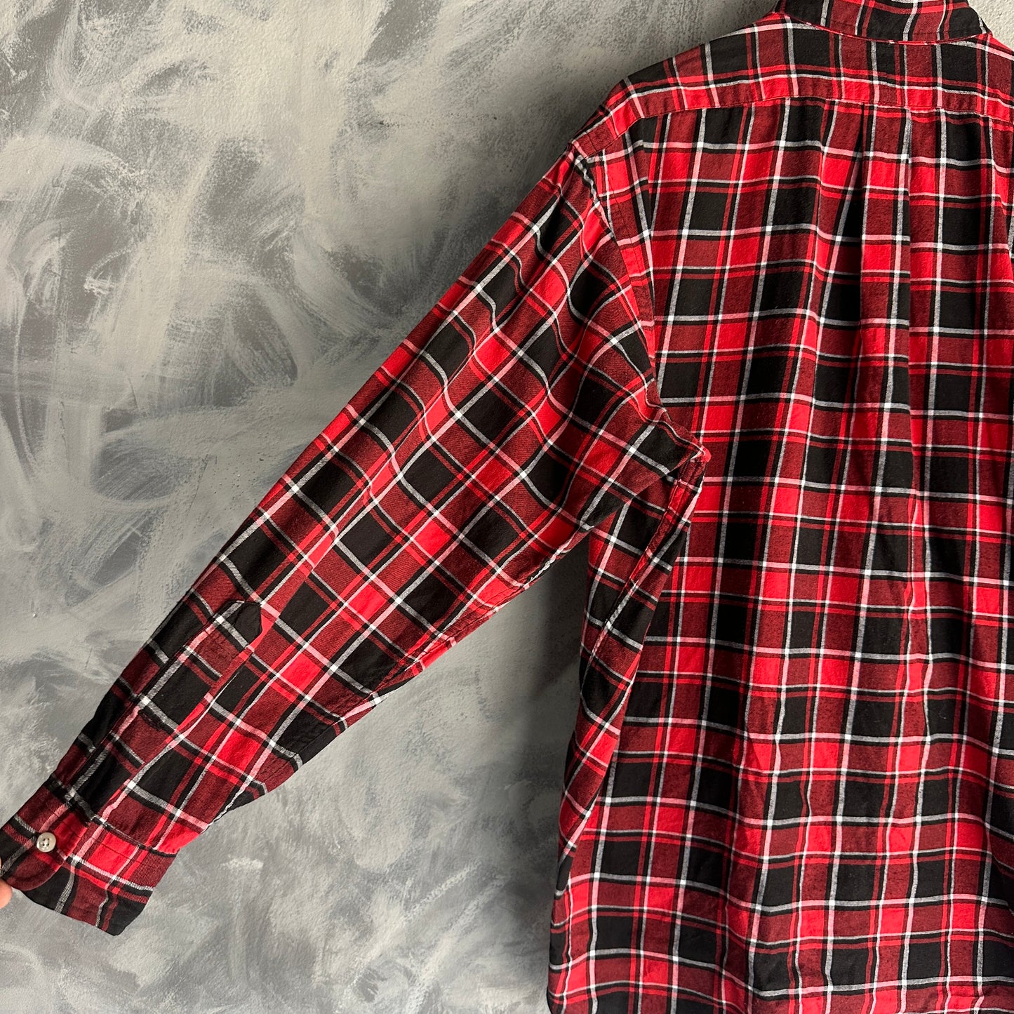 Camisa De Botones Polo Ralph Lauren De Hombre De Cuadros Tartan Blaire Franela