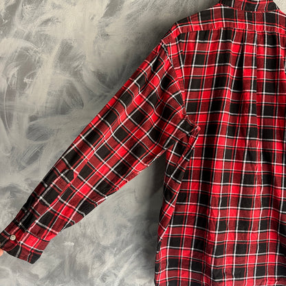 Camisa De Botones Polo Ralph Lauren De Hombre De Cuadros Tartan Blaire Franela