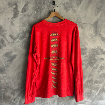 Camisa Billie Eilish Hit Me Hard and Soft De Hombre Manga Large Merch Tour