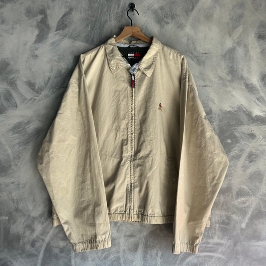 Chamarra Vintage Tommy Hilfiger De Hombre Tipo Harrington Con Cresta