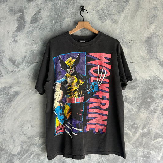 Camisa Vintage De Wolverine De Hombre Desvanecido