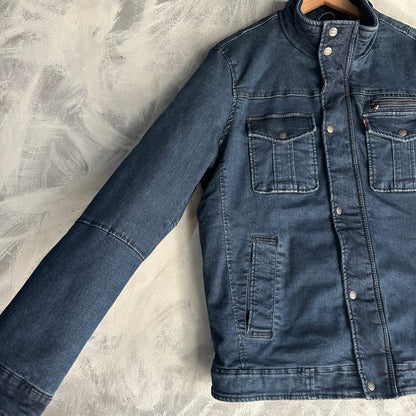 Chamarra De Mezclilla Levis De Hombre Estilo Militar