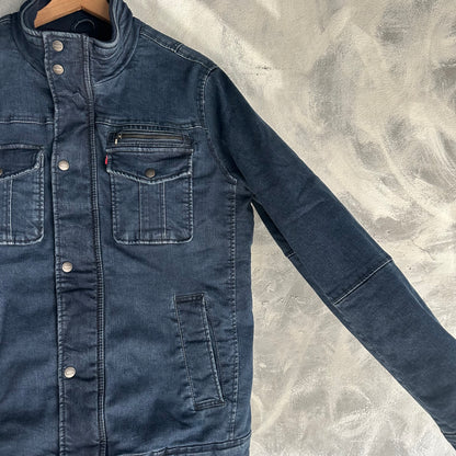Chamarra De Mezclilla Levis De Hombre Estilo Militar