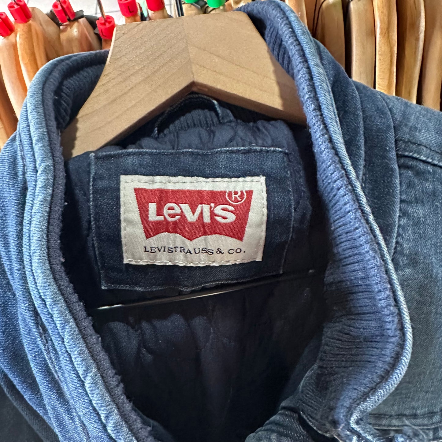 Chamarra De Mezclilla Levis De Hombre Estilo Militar