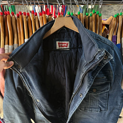 Chamarra De Mezclilla Levis De Hombre Estilo Militar