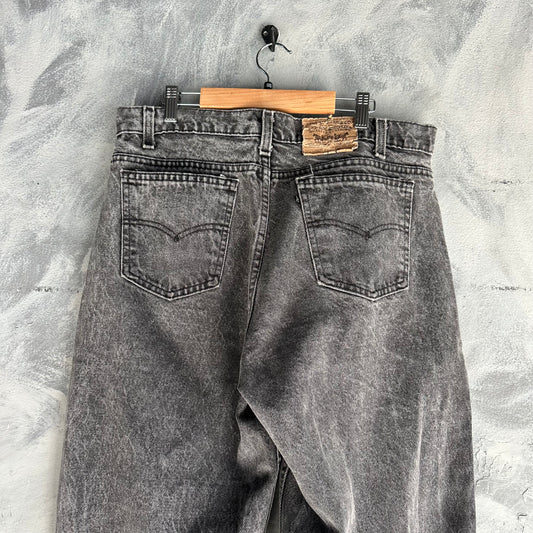 Pantalon Vintage Levis De Hombre Talla 34x34 Black Tab Acid Wash