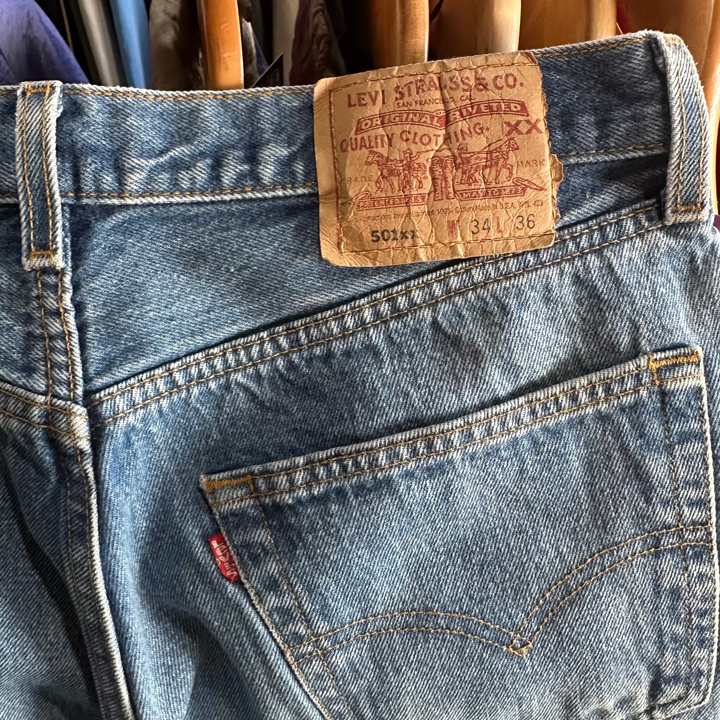 Levis 501xx 34x36