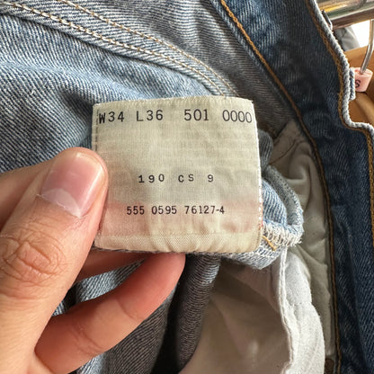 Levis 501xx 34x36