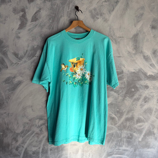 Camisa Vintage De Casa De Pajaros De Homrew Naturaleza
