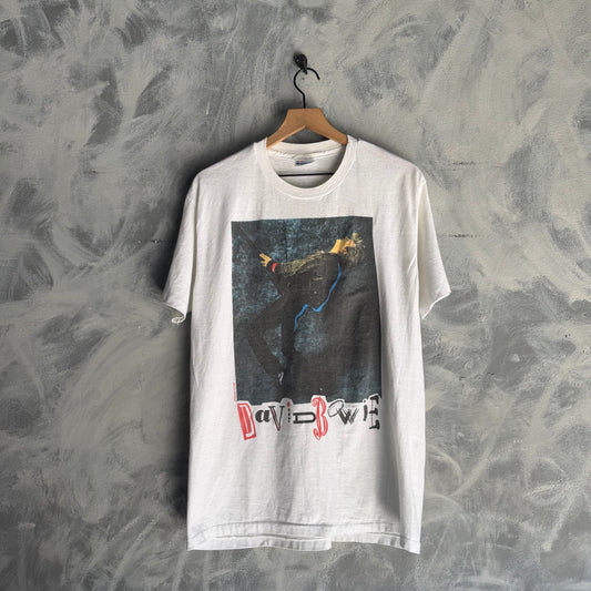 Camisa Vintage De David Bowie De Hombre Glass Spider Tour