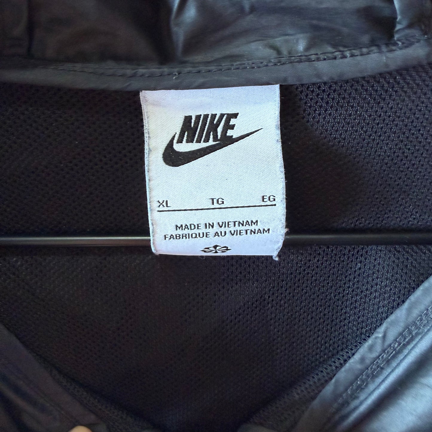 Chamarra Rompevientos Nike De Hombre De Ziper