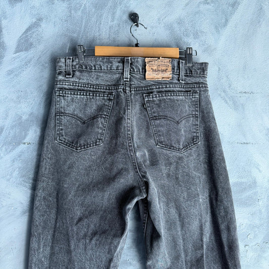 Pantalon Vintage Levis 550 Relajado De Hombre Talla 34x34 (32x32) Hecho en Usa