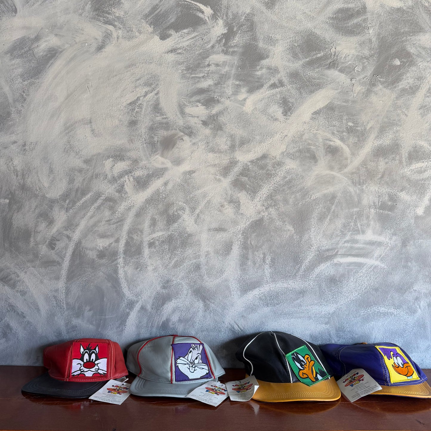 Coleccion de Gorras Vintage De Exclusivos Baez Looney Tunes De Hombre De Piel