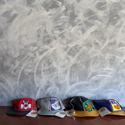 Coleccion de Gorras Vintage De Exclusivos Baez Looney Tunes De Hombre De Piel