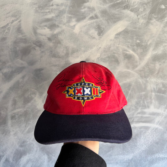 Gorra Vintage De SuperBowl 32 De Hombre Unitalla Sport Specialties Firmada Denver Broncos