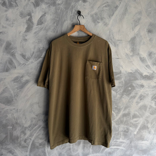 Camisa Carhartt De Hombre De Trabajo Con Bosillo