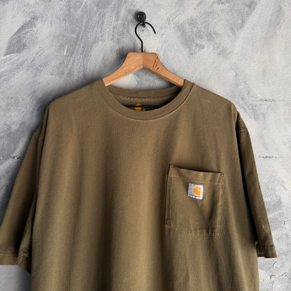 Camisa Carhartt De Hombre De Trabajo Con Bosillo