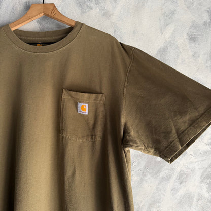 Camisa Carhartt De Hombre De Trabajo Con Bosillo