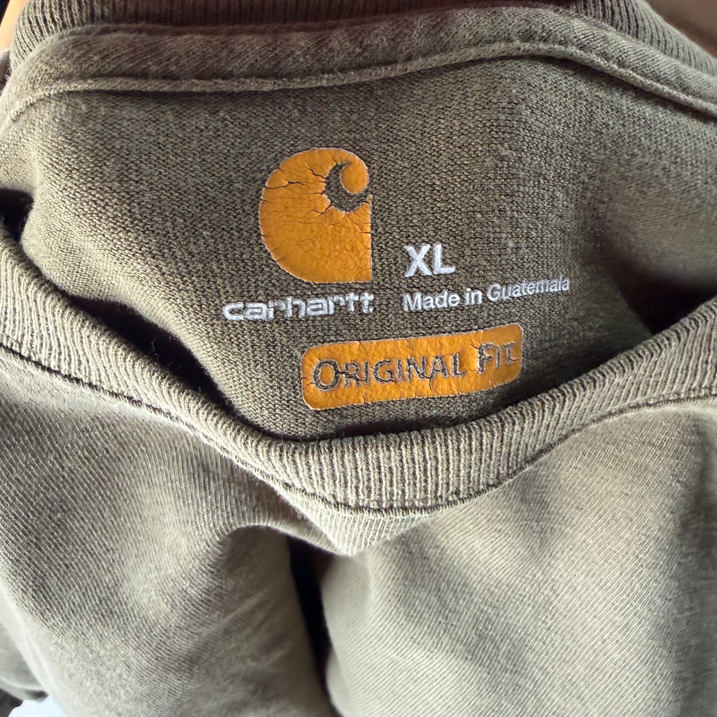 Camisa Carhartt De Hombre De Trabajo Con Bosillo