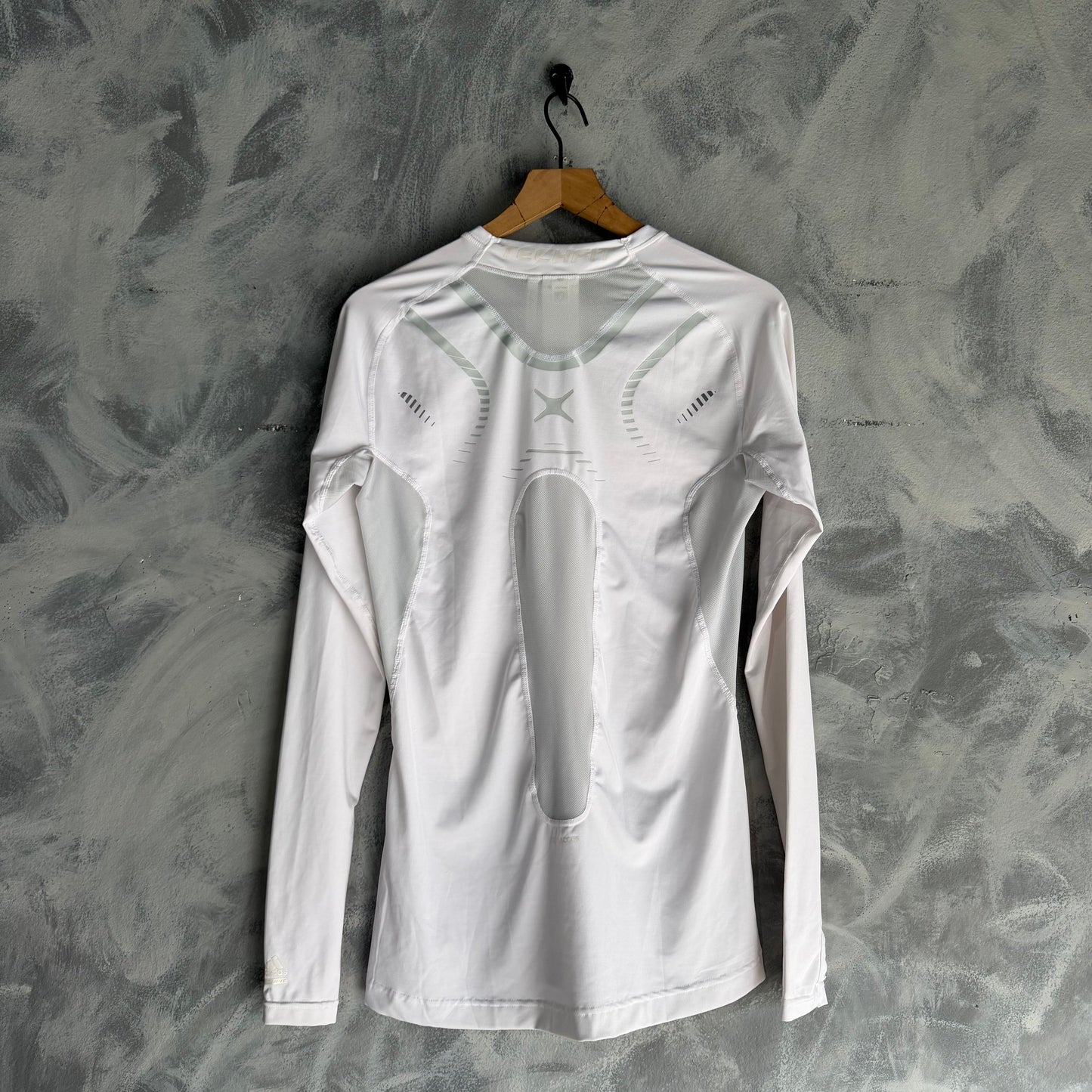 Camisa Deportiva Compresión Adidas De Hombre Gimnasio Manga Larga Climacool Techfit