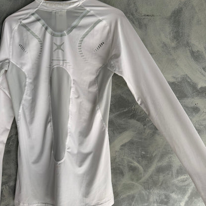 Camisa Deportiva Compresión Adidas De Hombre Gimnasio Manga Larga Climacool Techfit
