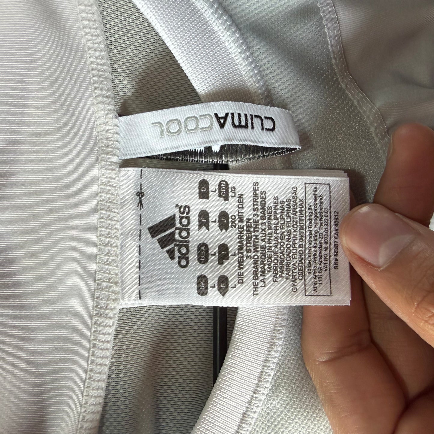 Camisa Deportiva Compresión Adidas De Hombre Gimnasio Manga Larga Climacool Techfit