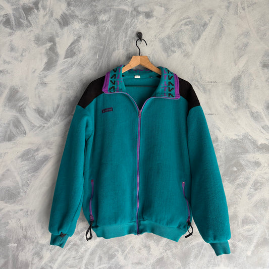 Chamarra Fleece De Ziper Columbia De Hombre Aztec