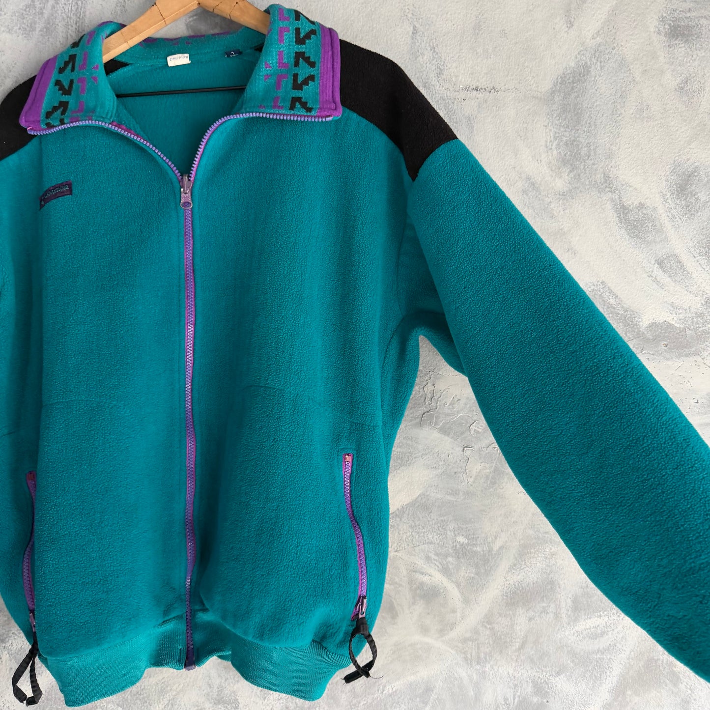 Chamarra Fleece De Ziper Columbia De Hombre Aztec