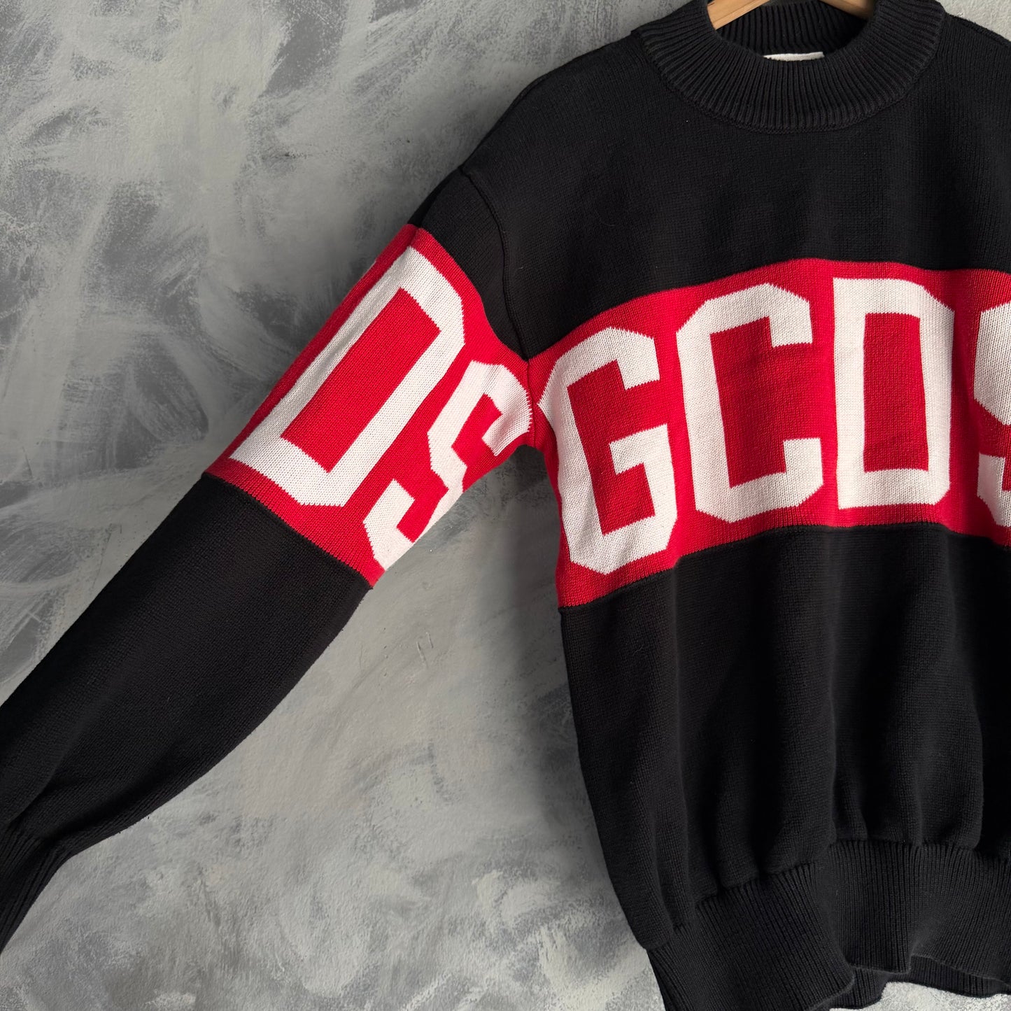 Sueter De Lujo GCDS De Hombre De Merino Wool