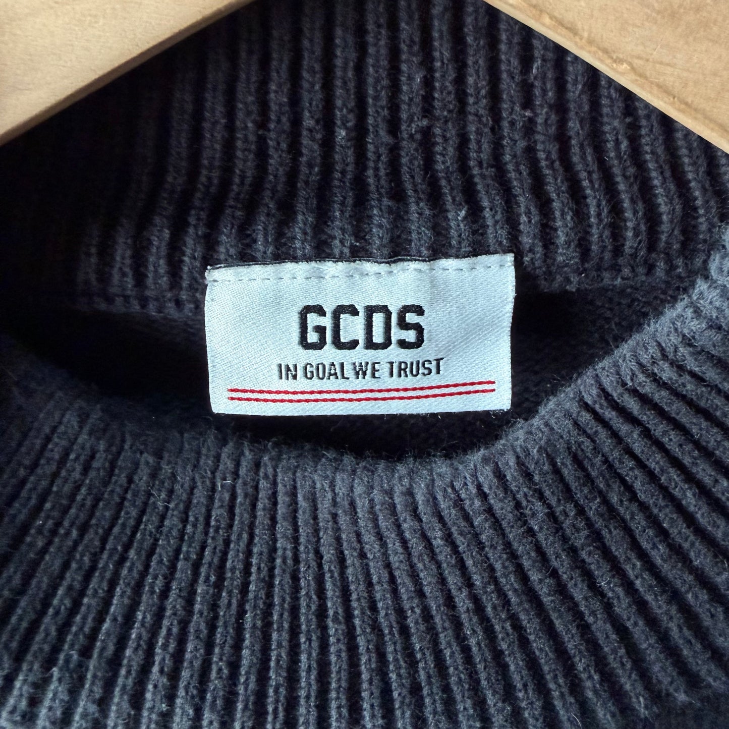 Sueter De Lujo GCDS De Hombre De Merino Wool