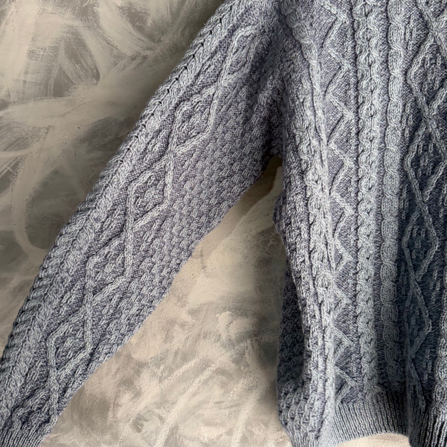 Sueter Tejido De Lana de Merino Aran De Hombre