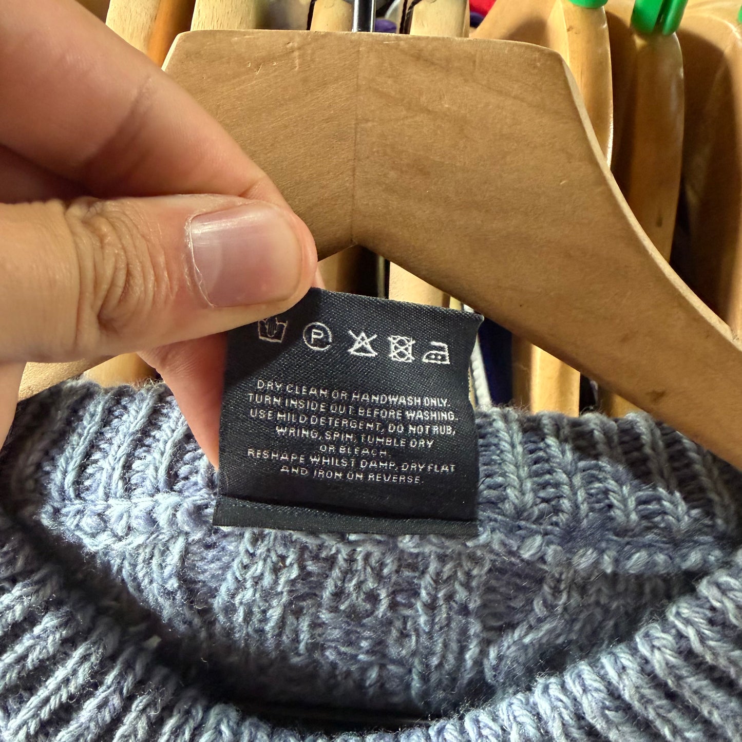 Sueter Tejido De Lana de Merino Aran De Hombre