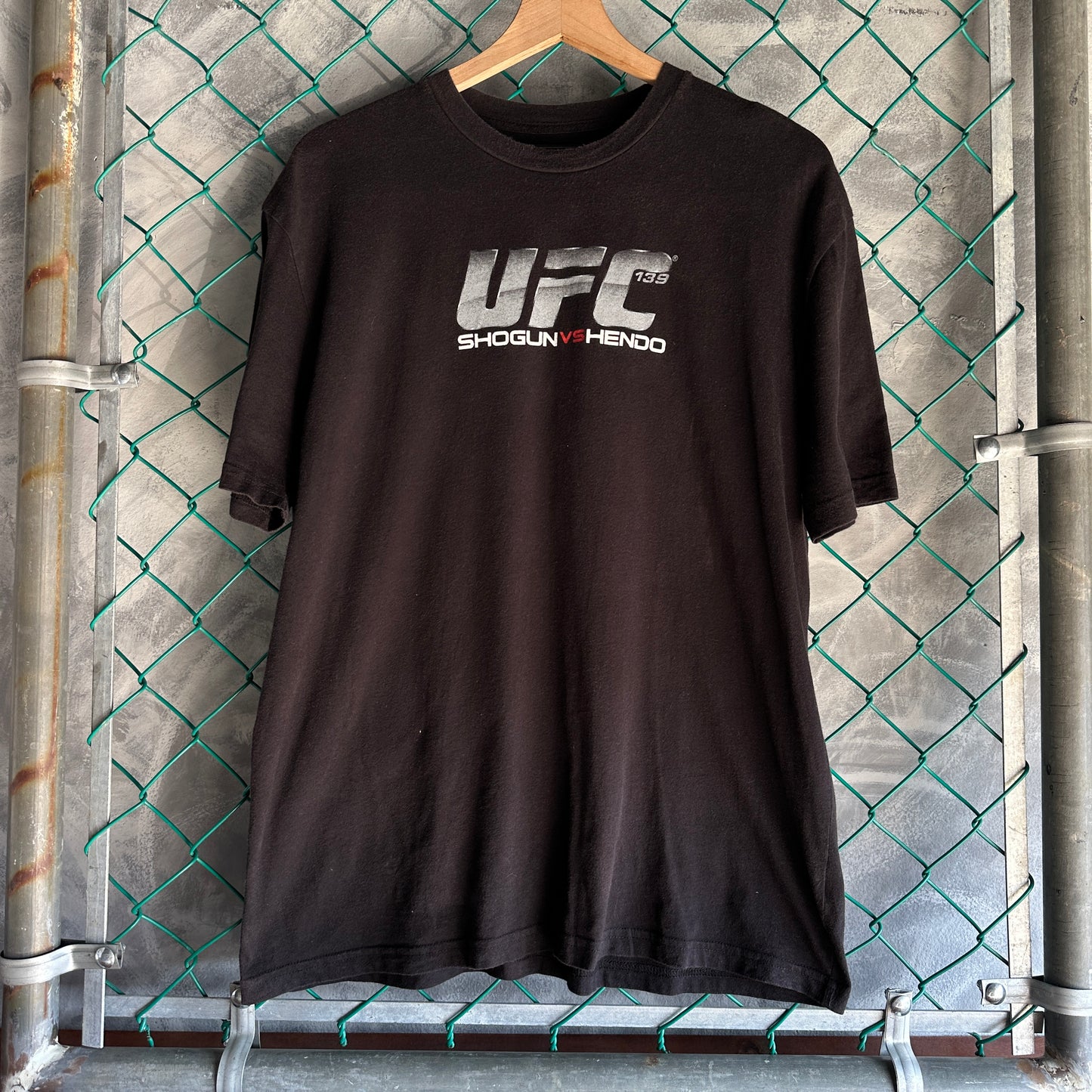 Camisa De Lucha De UFC Shogun VS Hendo De Hombre Talla XL Color Negro